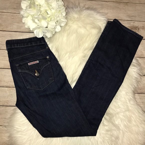 Hudson Jeans Denim - Hudson Carly Midrise Straight Denim Jeans
